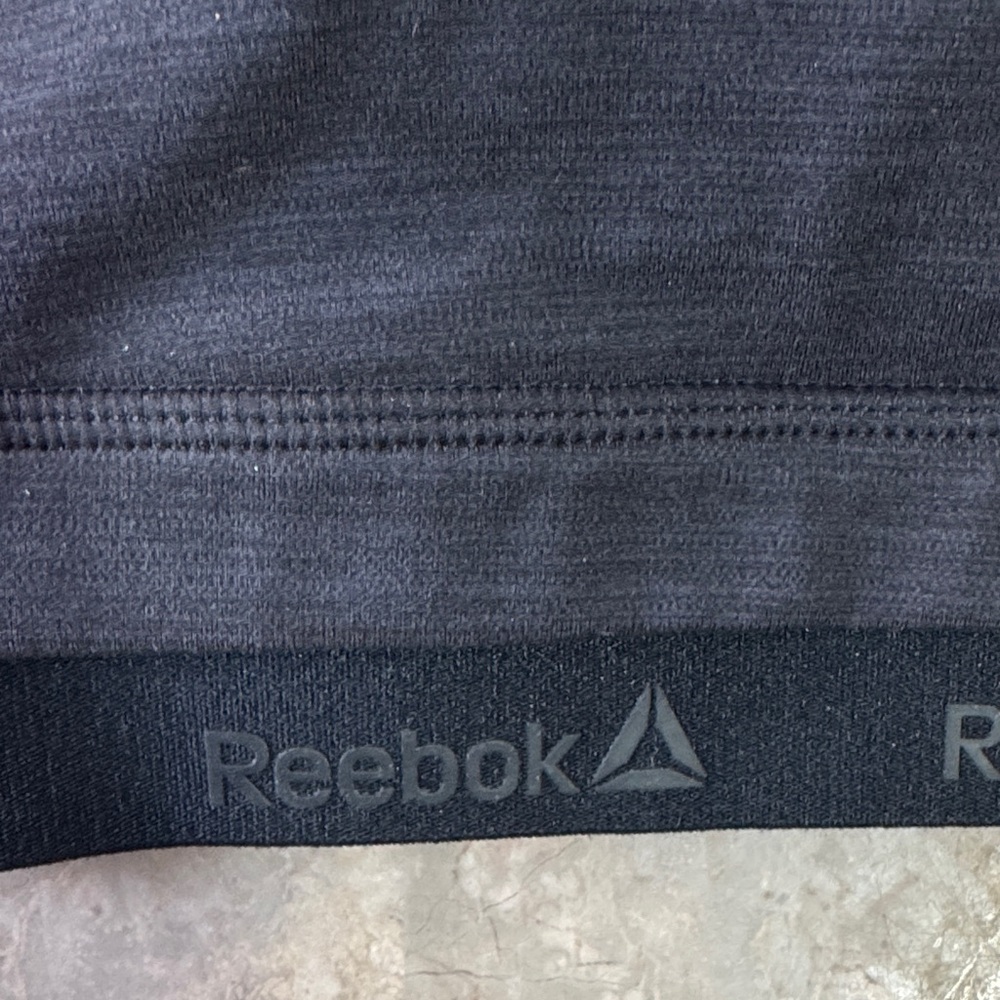 Reebok Charcoal Sports Bra - Picture 4 of 4
